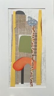 Yellow Stems, 22 x 45, 2011