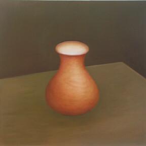 Vase on table, 84 x 81cm, 2006